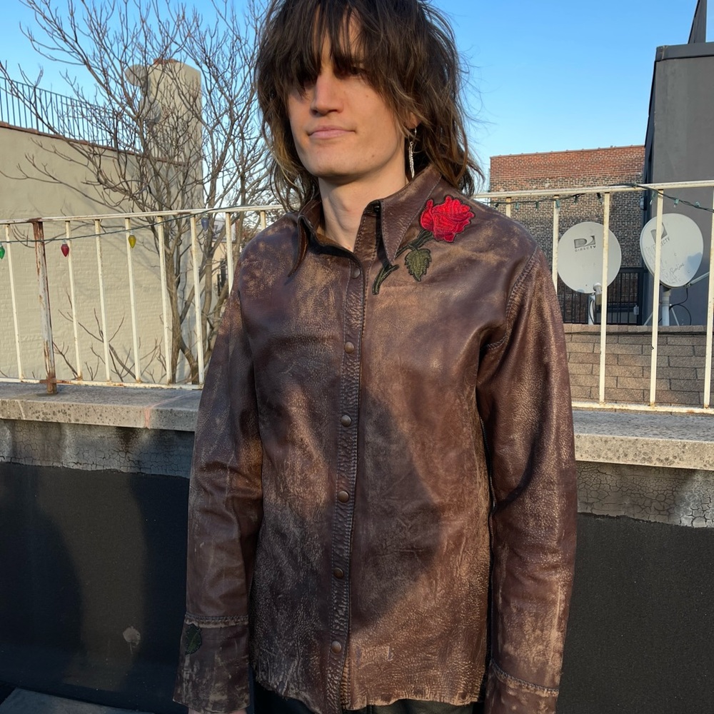 Custom Handmade Leather Shirt